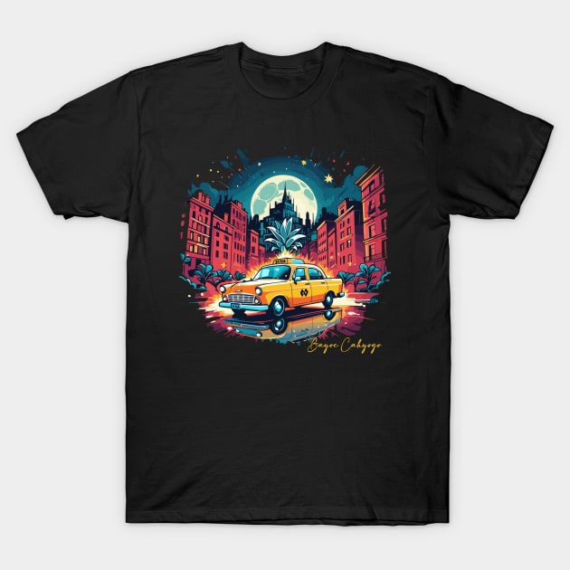 Taxi T-Shirt by Bayu.cahyogo